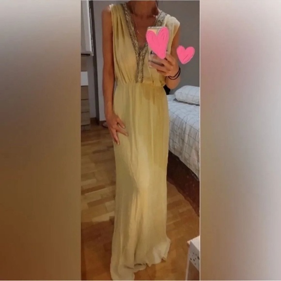 ZARA EMBROIDERED BEADED DRESS ZW COLLECTION NWT - Picture 5 of 16